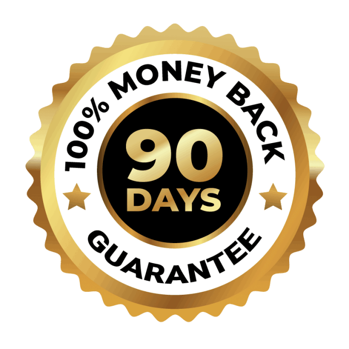 SugarMute 100% 90 days money back guarantee